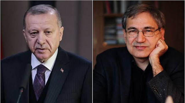 Turkish President Recep Tayyip Erdoğan & Turkish novelist Orhan Pamuk