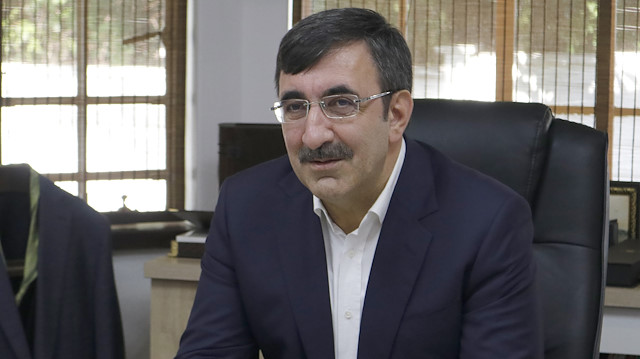 Cevdet Yilmaz, AK Party's deputy chairman responsible for foreign affairs