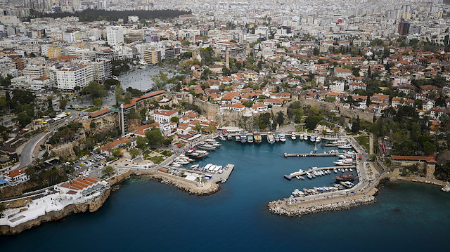 File photo: An aerial view of Antalya