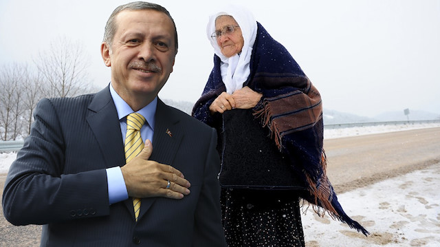 Cumhurbaşkanı Recep Tayyip Erdoğan ve Şahizar Yıltır.