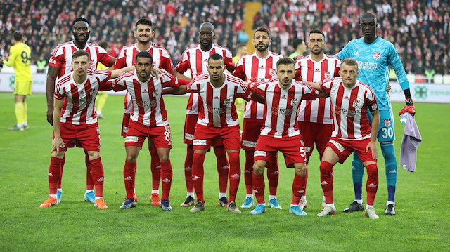 Sivasspor'un Fenrbahçe maçı 11'i