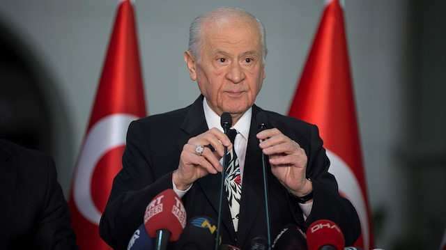 MHP Genel Başkanı Devlet Bahçeli