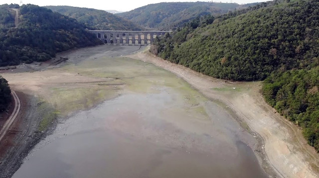 Tehlikenin boyutu barajlardan çekilen drone görüntüsü ile bir kez daha ortaya çıktı.