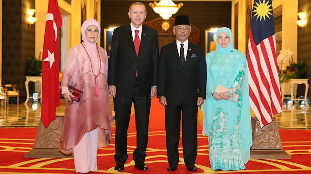 President of Turkey Recep Tayyip Erdoğan in Malaysia