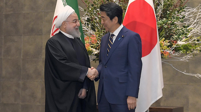 Iran’s president Rouhani in Tokyo

