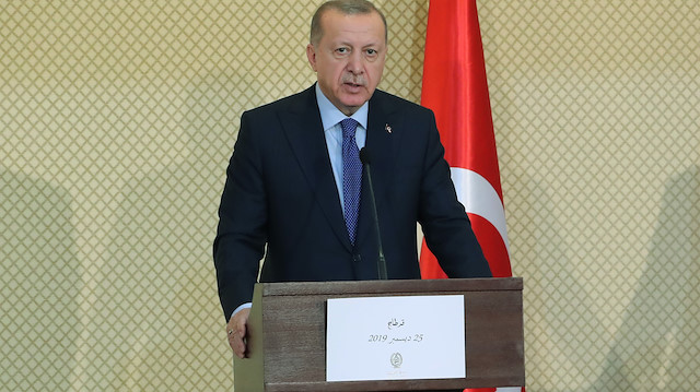 Recep Tayyip Erdogan - Kais Saied press conference in Tunisia  