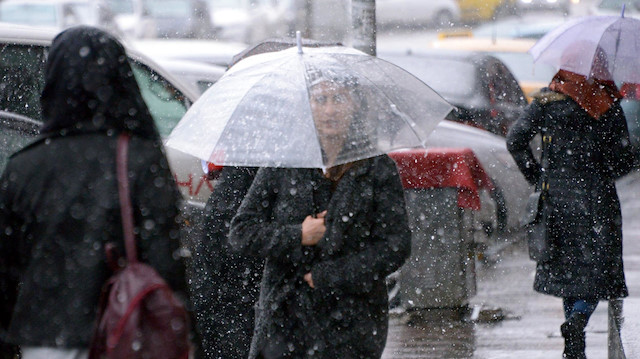 Meteorolojiden bazı illere kar yağışı uyarısı yapıldı. 