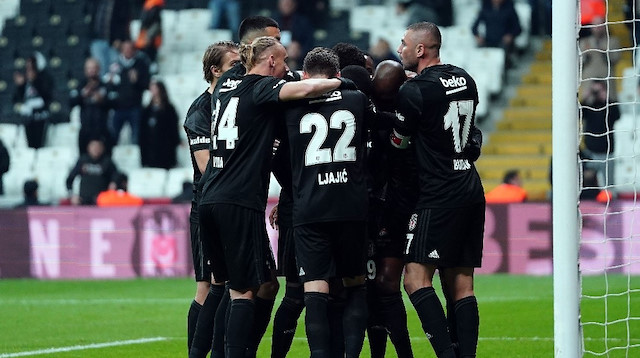 Beşiktaş ligde 27 puan ile 5. sırada yer alıyor.