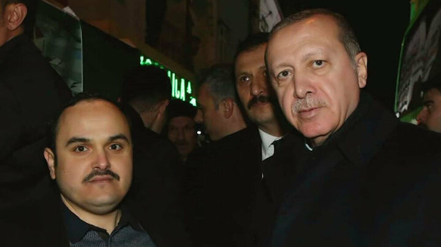 Turkish President Recep Tayyip Erdoğan and Turkish watchmaker Hilmi Uysal