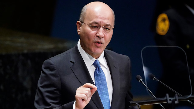 Iraq's president Barham Salih 