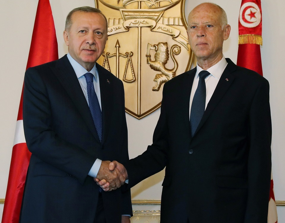 Cumhurbaşkanı Erdoğan, Tunus Cumhurbaşkanı Kays Said