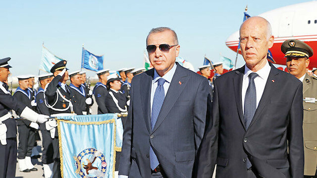 Recep Tayyip Erdoğan ve Kays Said