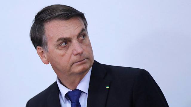 File photo: Brazil's President Jair Bolsonaro 