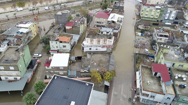 Adana'da yaşanan sel felaketi