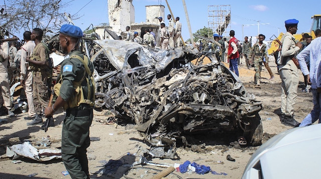Somali’nin başkenti Mogadişu’da bomba yüklü araçla saldırı düzenlendi.