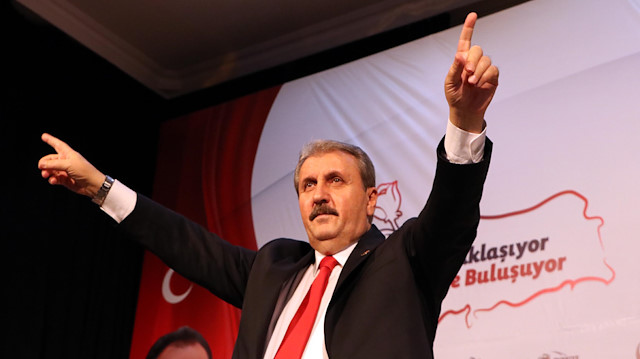 Büyük Birlik Partisi (BBP) Genel Başkanı Mustafa Destici