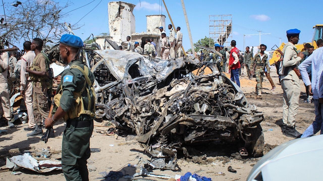 Somali’nin düzenlenen saldırıda 90 kişi hayatını kaybetti.