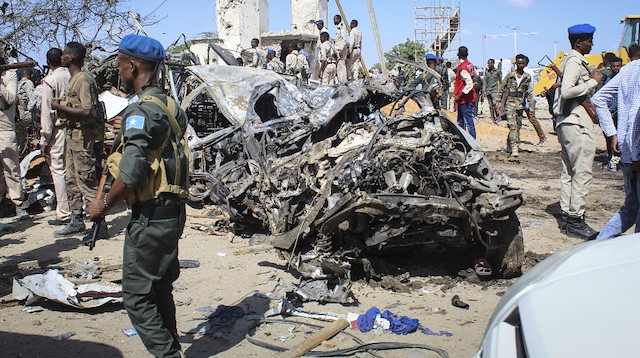 Somali’nin başkenti Mogadişu’da bomba yüklü araçla düzenlendi.
