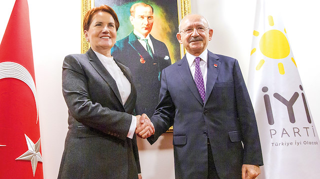 Meral Akşener ve Kemal Kılıçdaroğlu