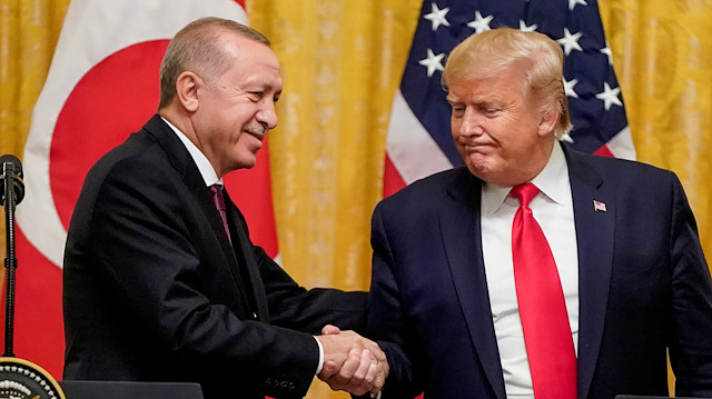 US President Donald Trump & Turkey's Pressident Recep Tayyip Erdoğan