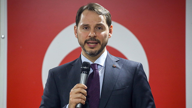 Hazine ve Maliye Bakanı Berat Albayrak açıklama yaptı.