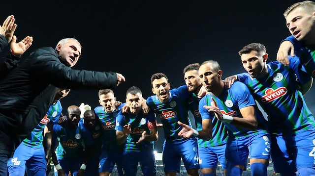 İsmail Kartal yönetimindeki Rizespor, ligin ilk yarısını 20 puanla 12. sırada tamamladı.