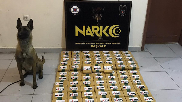 Over 77 kg heroin seized in eastern Turkey