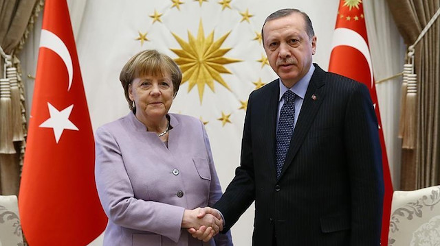 Merkel - Erdoğan (Arşiv)