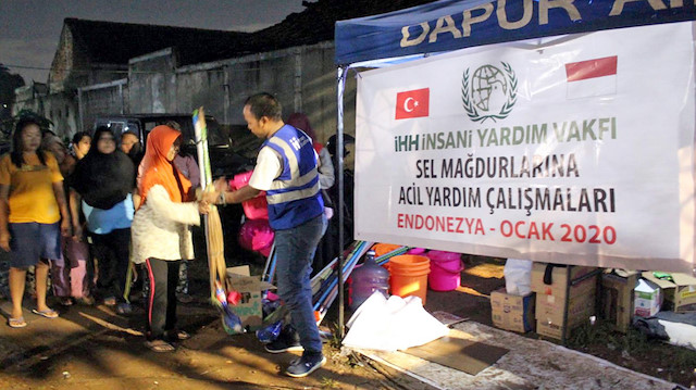 Turkey sends humanitarian aid to flood-hit Indonesia