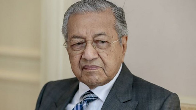 File photo: Mahathir Mohamad 