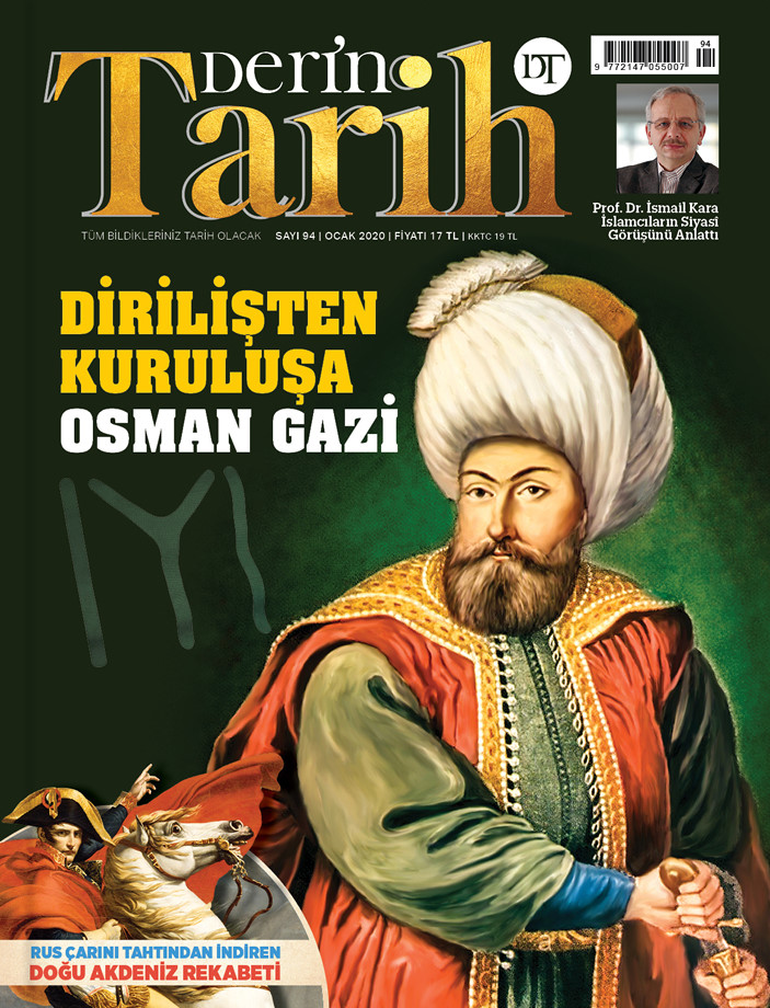 Derin Tarih'in Ocak ayı sayısında birbirinden çarpıcı dosya ve röportajlar yer alıyor.