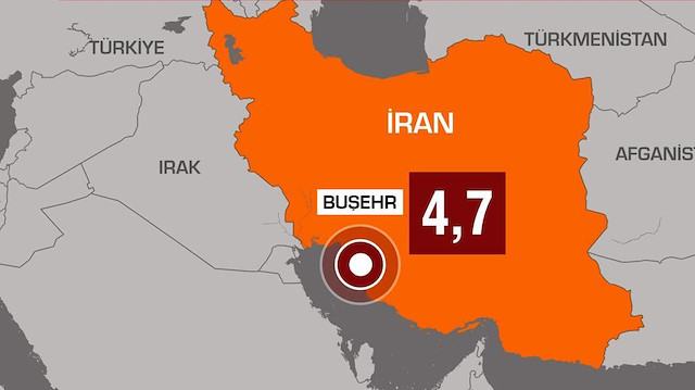 İran'da nükleer tesis yakınında deprem oldu.