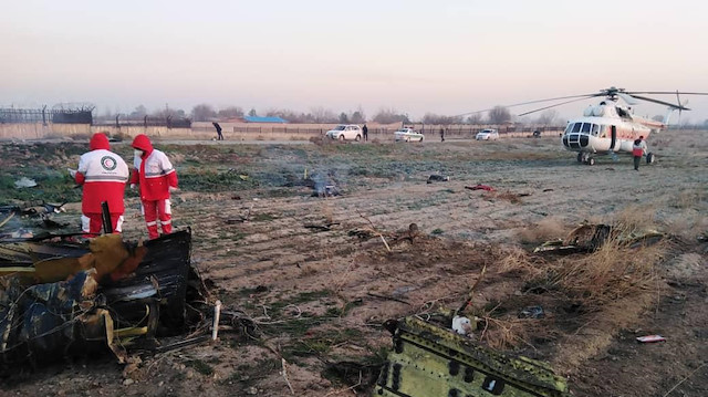 Ukraine passenger jet crashes in Iran 