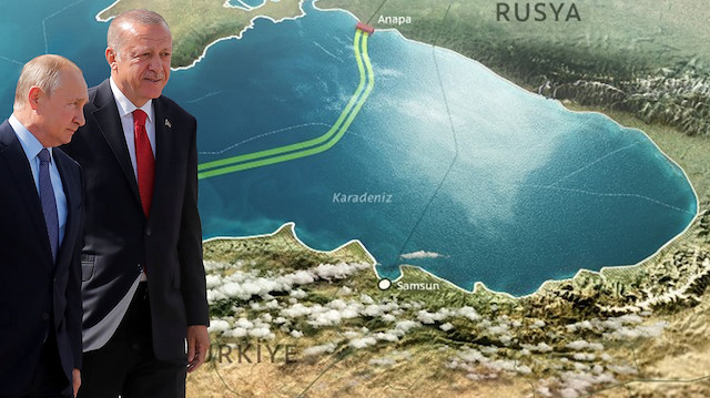 TürkAkım'ının açılışını Cumhurbaşkanı Erdoğan ile Rusya Devlet Başkanı Putin yapacak.