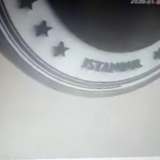 Beyoğlundaki binanın çökme anı kamerada