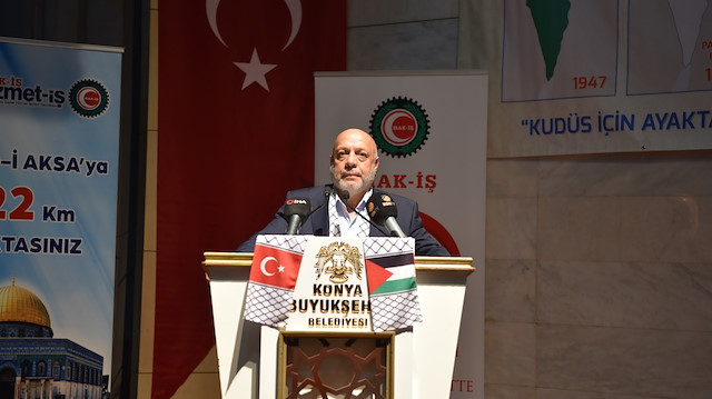 اتحاد عمال تركيا.. القضية الفلسطينية بقلب الأنشطة النقابية