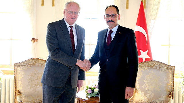US Special Representative for Syria, James Jeffrey in Istanbul.