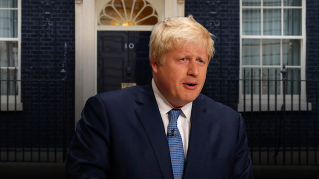 İngiltere Başbakanı Boris Johnson, açıklama yaptı.