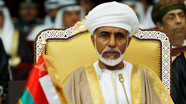 Oman's leader Sultan Qaboos bin Said
