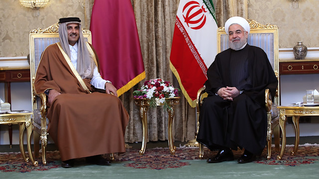 Al Sani, 2013'te Katar Emiri olmasının ardından İran'ı ilk kez ziyaret ediyor.