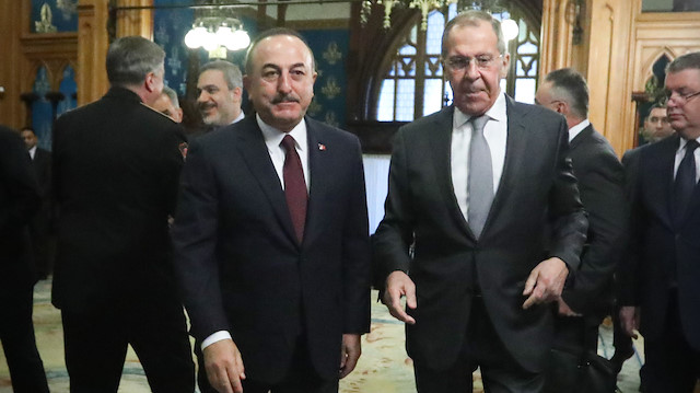 Türk ve Rus heyetlerin, Libya'da kalıcı ateşkes için Moskova'da görüştü. 