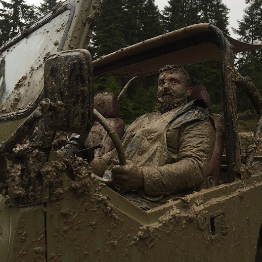 Eski model cipi off-road aracına dönüştürdüler