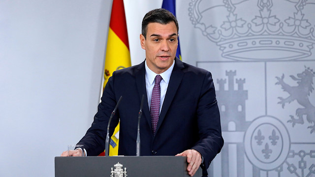 Spain's Prime Minister Pedro Sanchez 