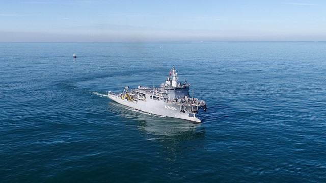 Deniz Kuvvetleri Komutanlığı denizaltı kurtarma gemisi TCG Alemdar.