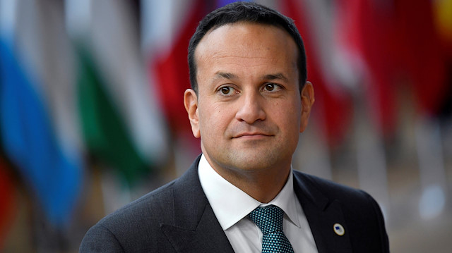 FILE PHOTO: Ireland's Prime Minister (Taoiseach) Leo Varadkar arrives at the European Union leaders summit dominated by Brexit, in Brussels, Belgium October 17, 2019. REUTERS/Toby Melville/File Photo

