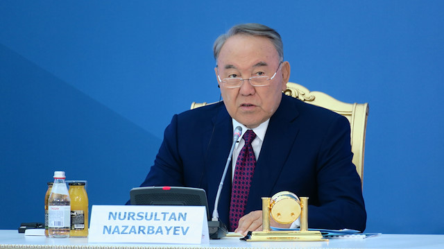 ​Kazakistan Devlet Başkanı Nursultan Nazarbayev.