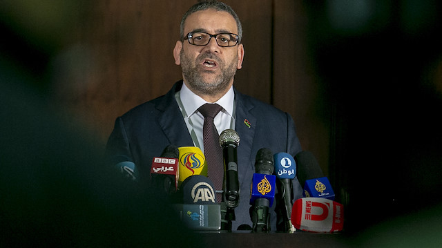 Head of the Libya High Council of State (HCS) Khalid Al-Mishri