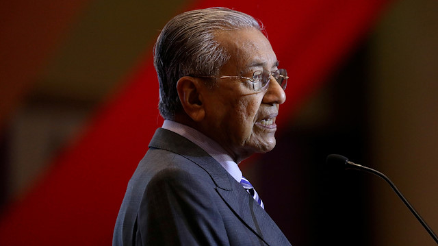 Malaysia's Prime Minister Mahathir Mohamad