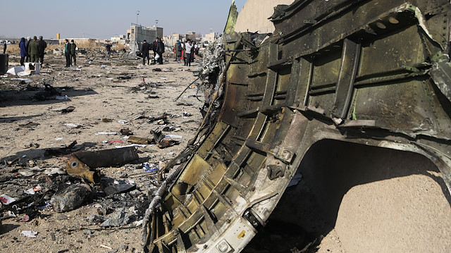 Ukrayna uçağI, İran tarafından vurulmuş içinde bulunan 176 kişi yaşamını yitirmişti.