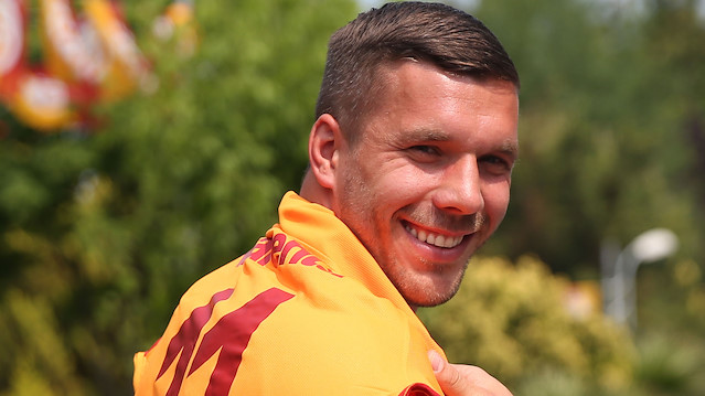 Lukas Podolski, Süper Lig'de Galatasaray formasıyla başarılı bir performans sergilemişti.